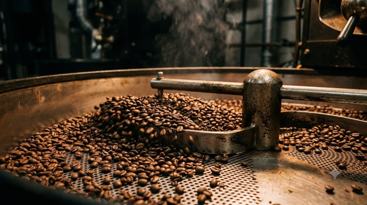 Roasting drum